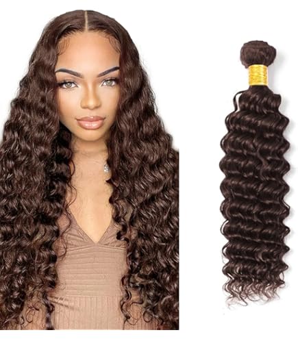 Aiplianfis #4 Dark Brown Bundles Human Hair Chocolate Brown Body Wave