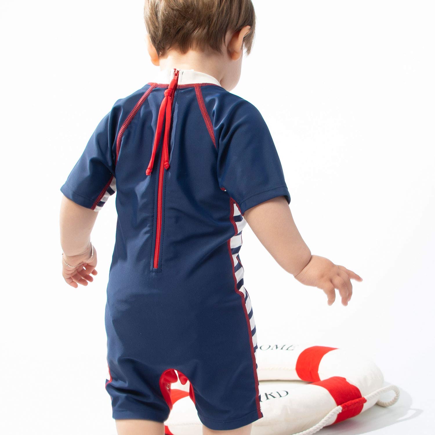 Mayoparasol Petit Matelot Combinaison Maillot Anti Uv Bebe Garcon Sports Et Loisirs Maillots De Protection Anti Uv