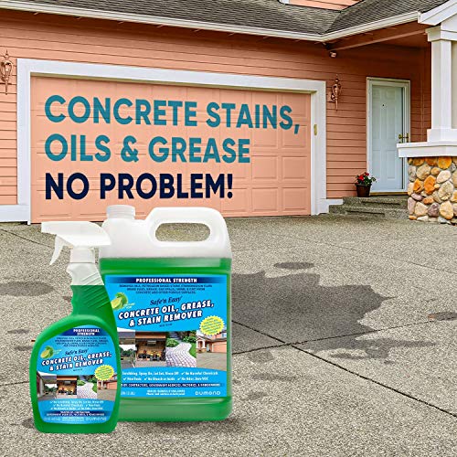 Safe 'n Easy Concrete Oil, Grease, & Stain Remover Heavy Duty Porous