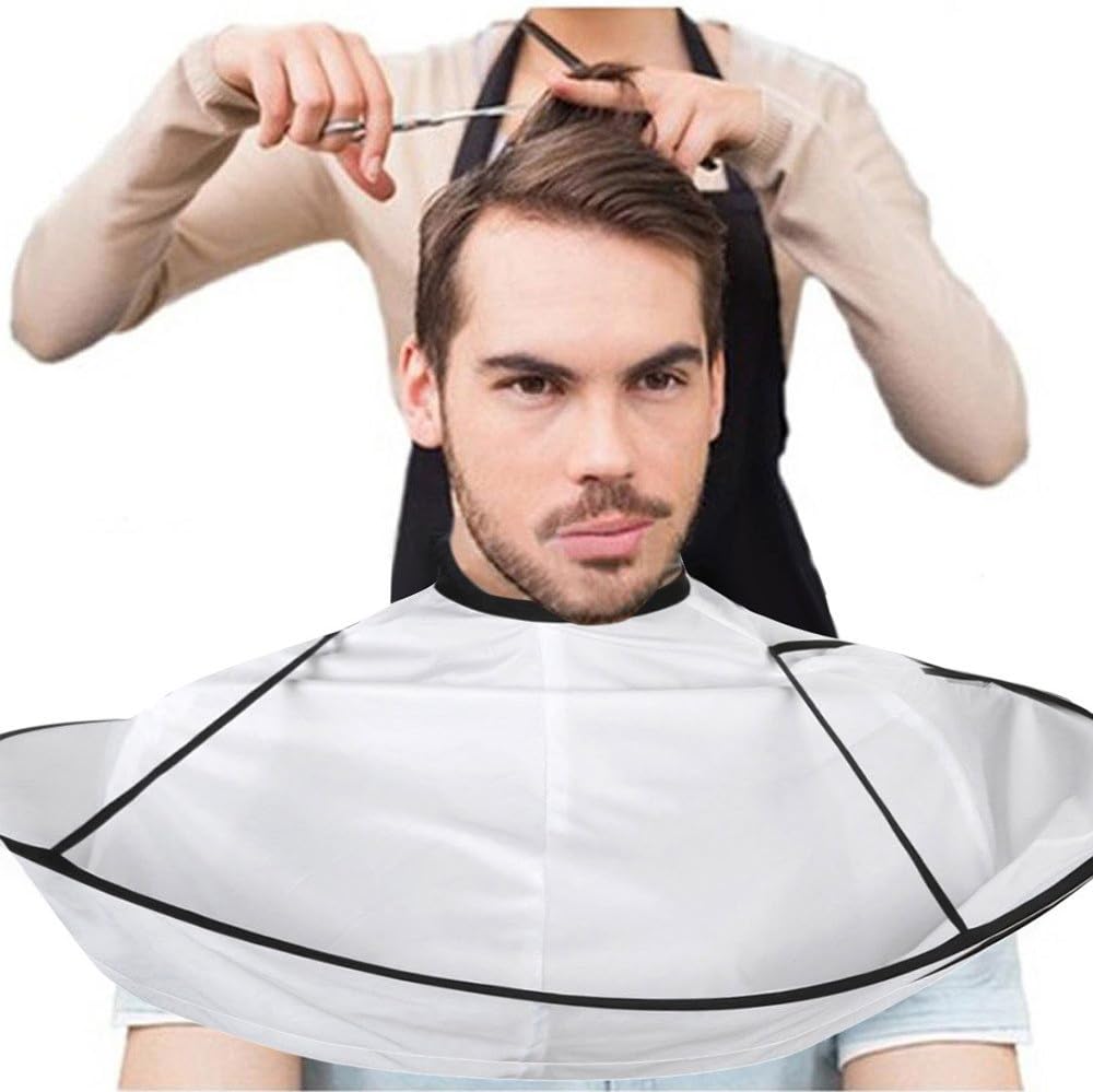 Jeeke Waterproof Hair Cutting Cloak Umbrella Cape Salon Barber Salon and Home Stylists Using Perfect for Kids Adults Hairstylists and Barbers