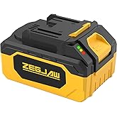 ZEGJAW 20V 1-Pack 4.0Ah Lithium Battery for Garden Cordless Power Tools(Snow Shovel for B0FDWWP7NH,B0FDW34739)