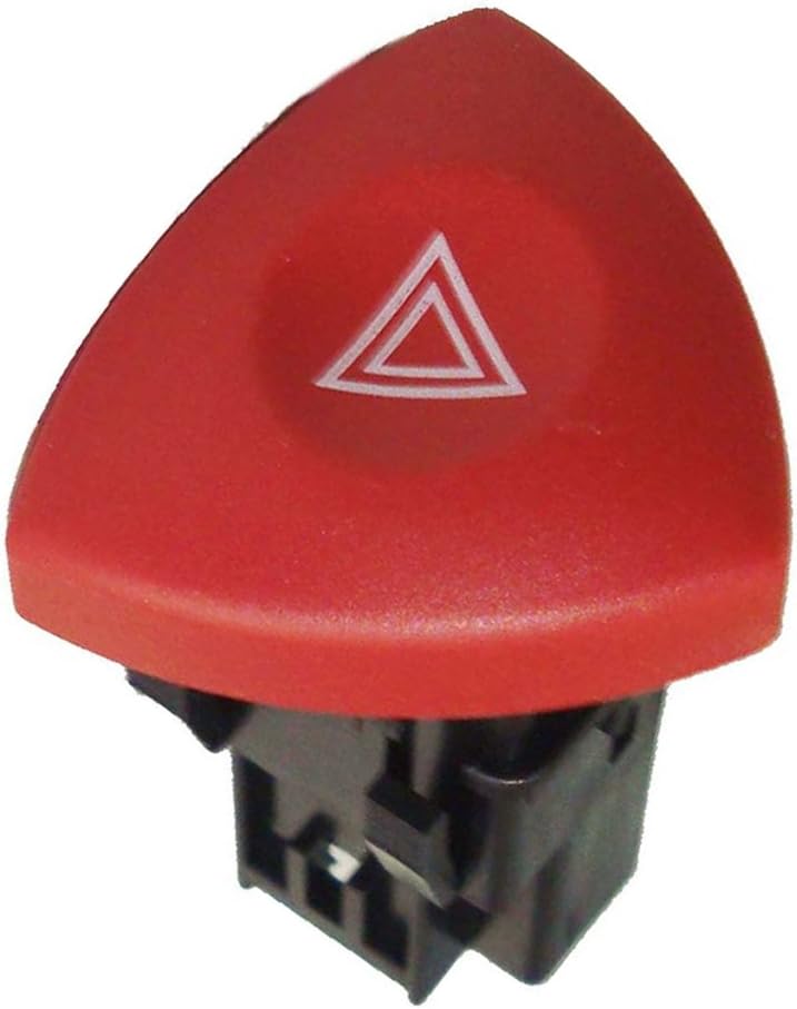 1 Piece Car Hazard Dash Warning Light Switch Red Button Replace For Renault Espace For Vauxhall Vivaro