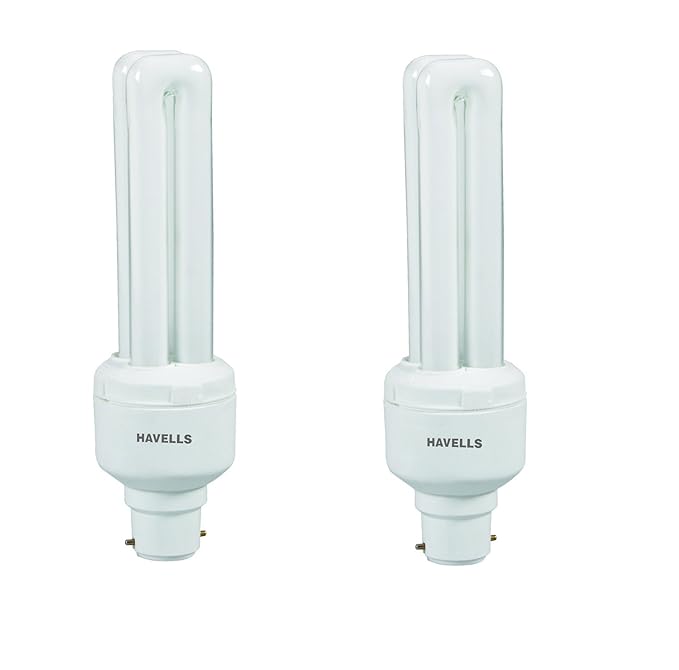Havells T2 Spring LHLCATEQNC8J005 5-Watt CFL Light (Warm White and Pack of 2)