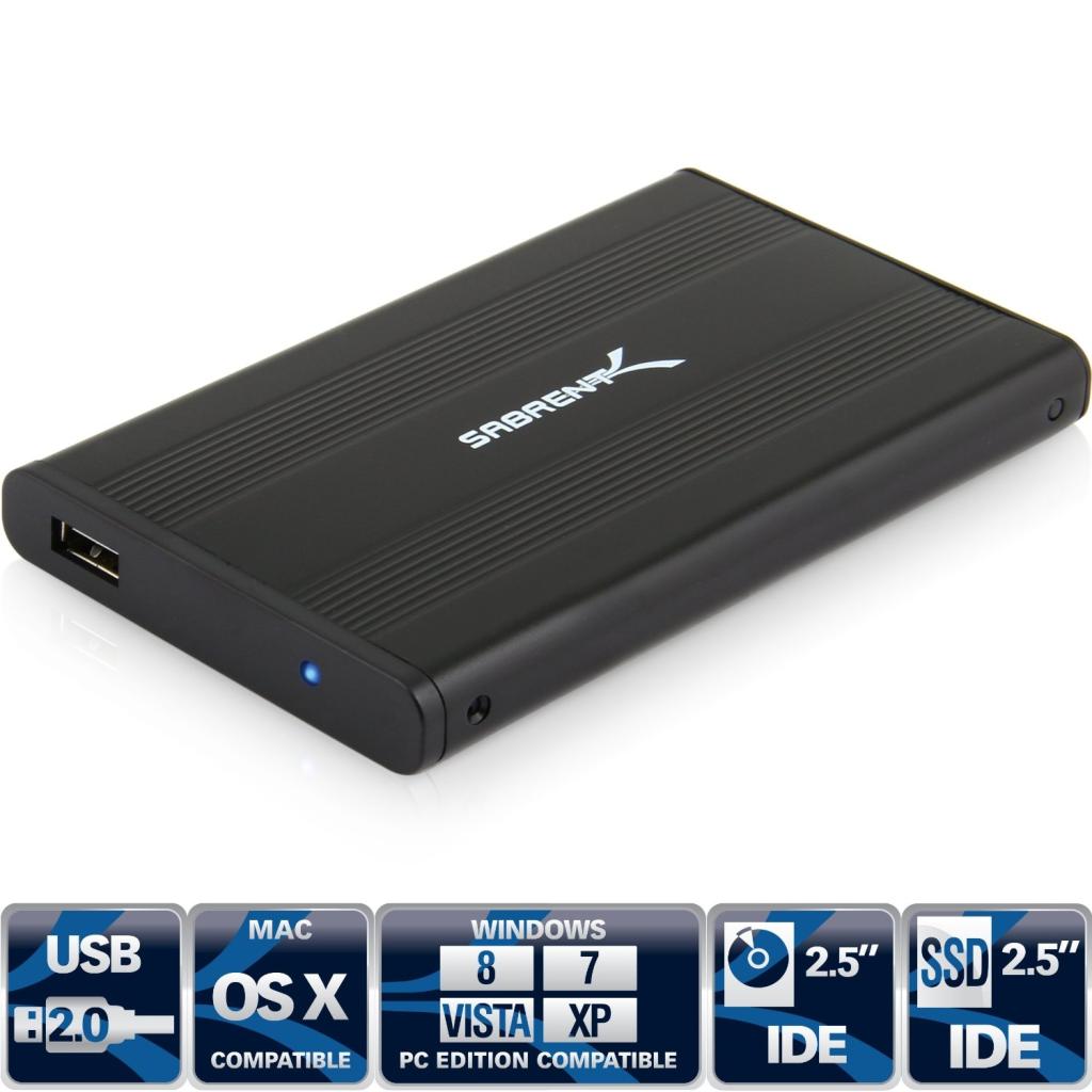 Sabrent USB 3.0 To 2.5Inch SATA Hard Drive Enclosure Case