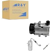 RYC New Automotive Air Conditioning Compressor and A/C Clutch Kit KT AD04N | Only Fits Ford F-150 4.6L, 5.4L 2005-2006
