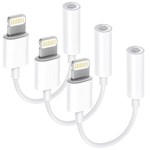 Apple MFi Certified Pack Lightning to mm Headphone Jack