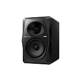 Pioneer DJ VM-50 - 60W Powered Studio Monitor with 5.25" Cone Woofer, 1" Dome Tweeter, and Low/High EQ Controls - Black