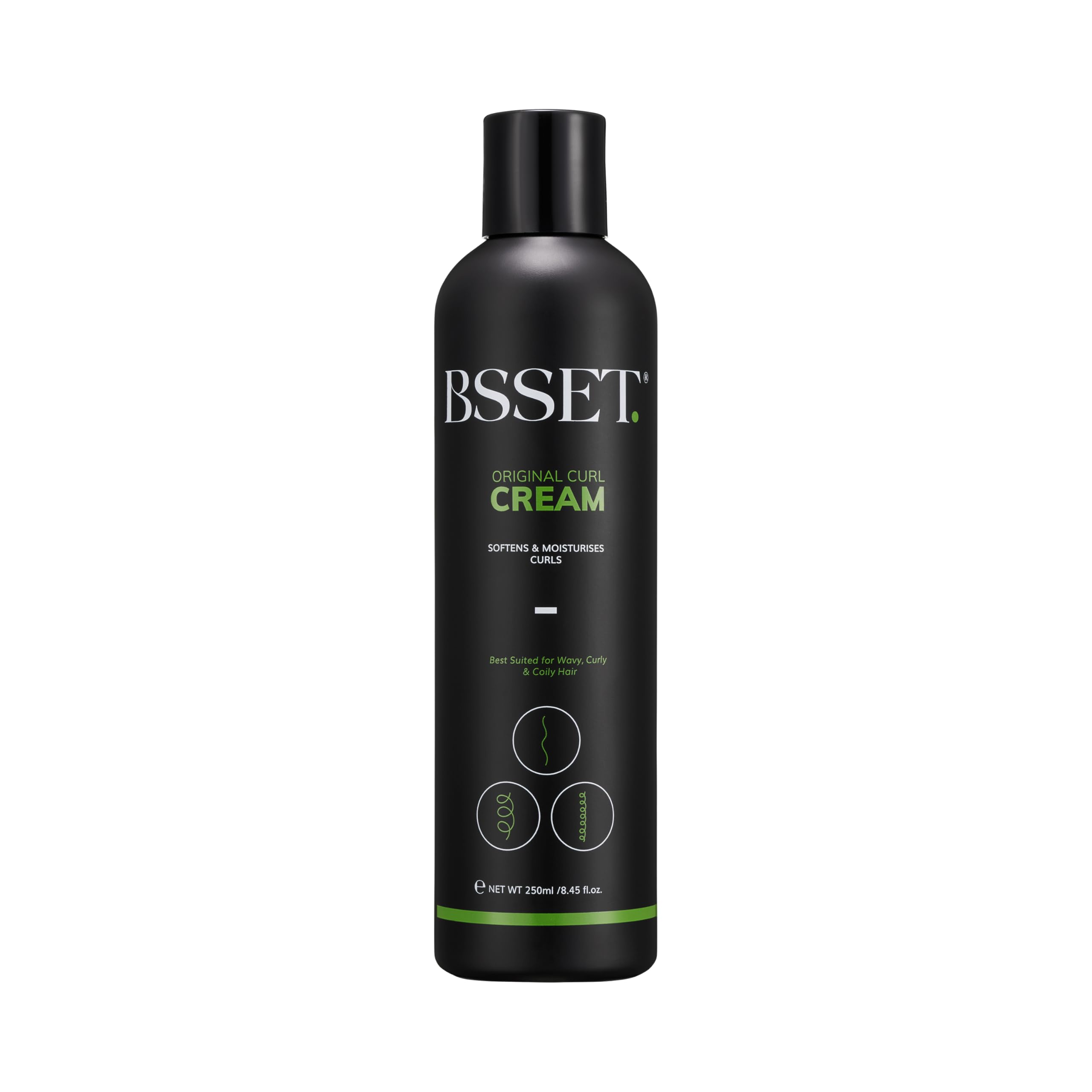 BSSET Defining Curl Cream with Jamaican Black Castor Oil and Olive Oil - 250ml