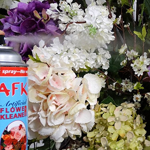 Larksilk Artificial Silk Plant Cleaner Spray - 2 14.5 oz Artificial Silk Flower Cleaner Spray and Finishing Touch Spray