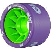 Atom Savant Skate Wheels Purple 93A Set of 4