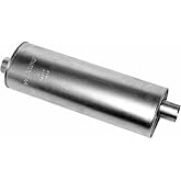 Walker Quiet-Flow SS 22677 Direct Fit Exhaust Muffler 3" Inlet (ID) 3" Outlet (OD) for Chevrolet K1500 Suburban