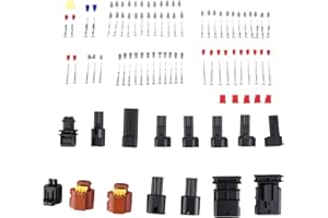 Electrical Harness Plug Kit for 2017-2020 Ford F250 F350 F450 F550 Super Duty 6.7L Powerstroke Diesel, Weatherproof Protectiv