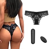 Remote Control Vibrator Bullet Panties Couples Sex Toys &ndash; Hidden Wearable | G Spot &amp; Clit Stimulator, USB Rechargeable, Waterproof, Wearable Bullet Vibrator, Adult Toy for Women Couples(Black)