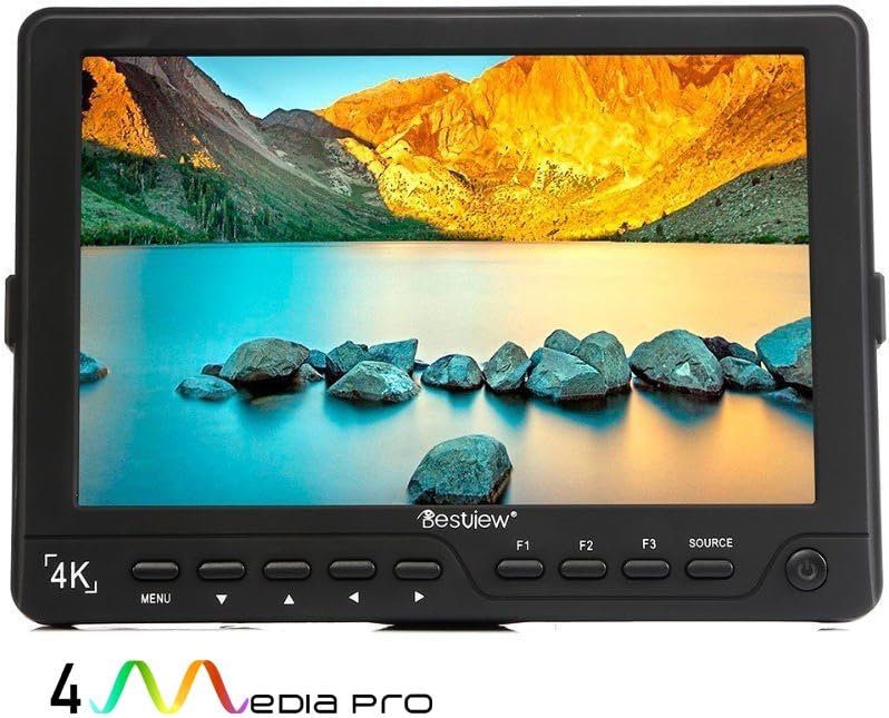 BESTVIEW S7 HD TFT 4K HDMI@30hz Input&Output Camera Monitor Video Field Monitor 7" inch DSLR LCD Monitor 19201200