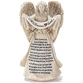 Dicksons The Reunion Heart in Memory Resin Stone 6 inch Angel Figurine