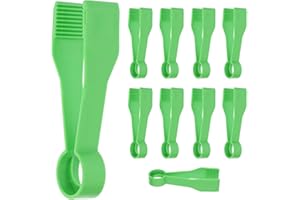 Toyvian Kids Tweezers 10Pcs Plastic Tweezers for Children Fine Motor Skill Development Outdoor Exploration Insect Collecting 