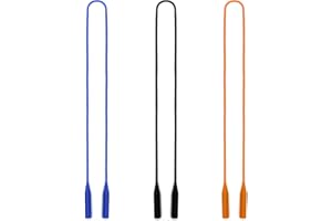 JM Elastic Silicone Eyeglasses Strap Holder Waterproof Glasses Retainer, Sports Sunglasses Chain Women Men Kids