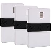 BAND[it] Minimalist Wallet – Slim EDC Money Band for Cards and Cash – Front Pocket Wallet Alternative – Silicone Elastic Strap (Black) 3 pack