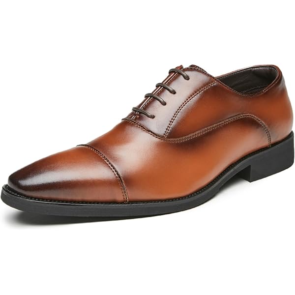 Amazon.com | FRASOICUS Mens Oxford Shoes Mens Genuine  display picture 2
