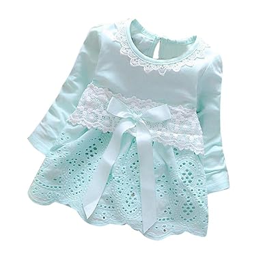 Xiantime Neugeborenes Kleidung Baby Mädchen Kleider Prinzessin Kleider Dresses Xinantime