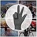 GLOUE Women's Touch Screen Gloves Texting Lined Cashmere Thick Gloves Warm Whether Winter Gloves Driving riding outdoor and indoor fashionable gloves (Grey)