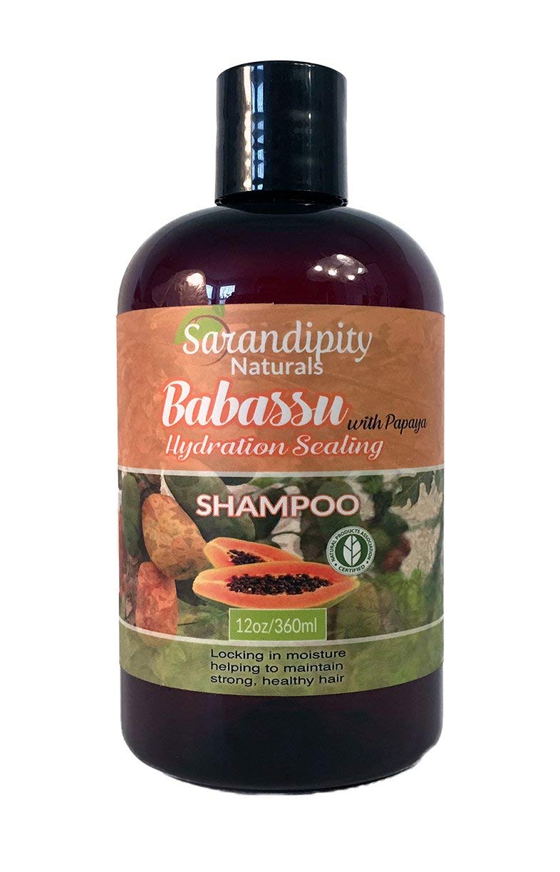 Sarandipity Naturals Babassu Hydrating Sealing Shampoo, 12 Ounce