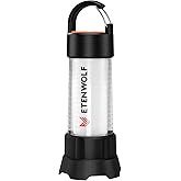 ETENWOLF 2-in-1 Mini Lantern and Flashlight,6 Modes1000LM Rechargeable Camping Light,5000mAh Super Bright Flashlight with UV,Waterproof Portable Tent Light for Camping,Emergency Light,Power Outage