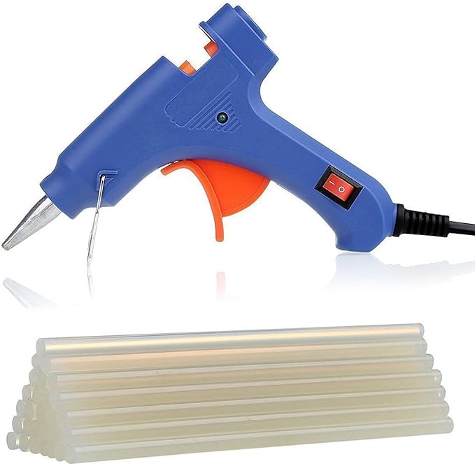 KAYLL Glue GunMini Hot Melt Glue Gun with 30pcs Glue Sticks High
