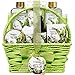 Birthday Gifts from Daughter and Son, Bath and Body Birthday Gift Basket For Women and Men – Magnolia & Tuberose Home Spa Set, Includes Fragrant Lotions, Massage Oil, Bath Towel & More - 9pc Set