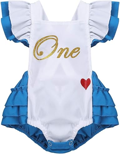 alice in wonderland first birthday outfit