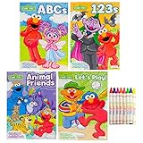 Sesame Street Childrens Coloring and Activity Books
