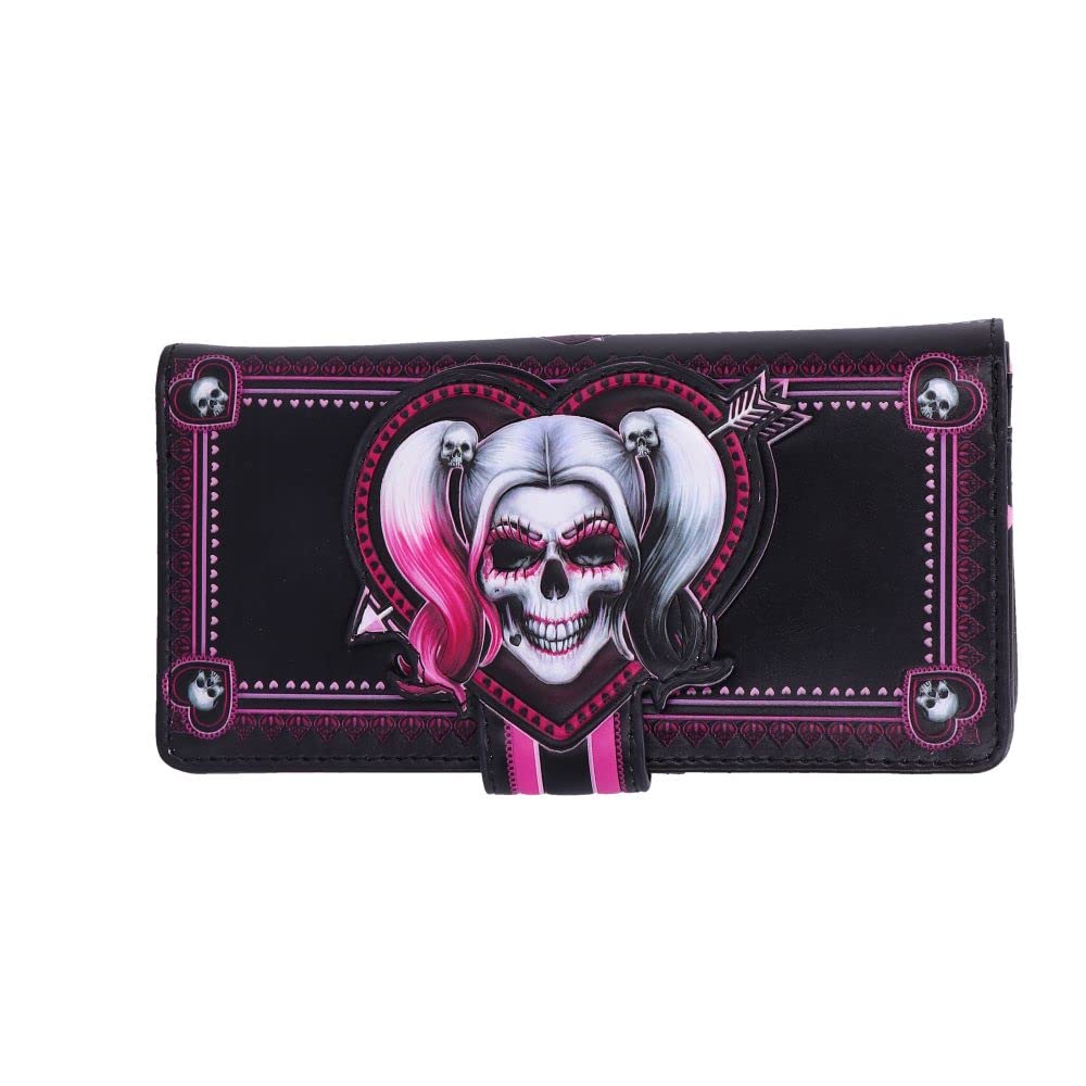 Nemesis Now Little Monster Embossed Purse Pink 18.5cm