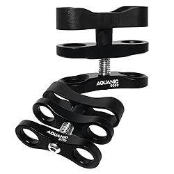 Nitescuba 2PCS 1'' Standard Ball Clamp Mount,Long