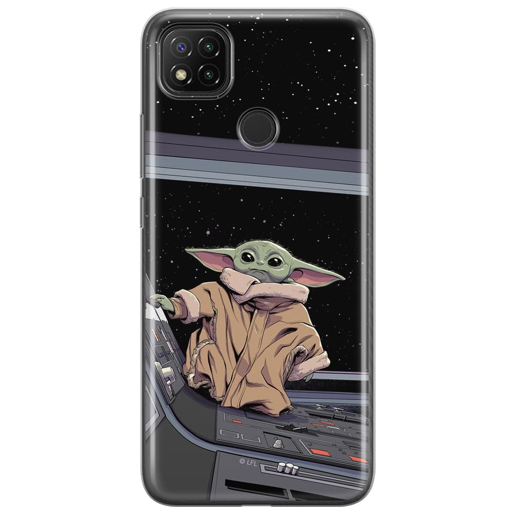 ERT GROUP mobile phone case for Xiaomi REDMI 9C original and officially Licensed Star Wars pattern Baby Yoda 025 optimally adapted to the shape of the mobile phone, case made of TPU