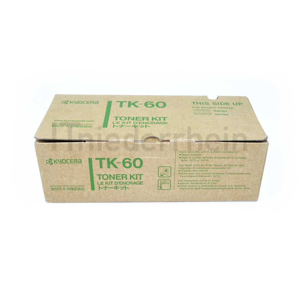 Kyocera Laser Toner Cartridge Page Life 20000pp Black Ref TK60