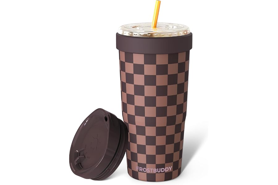 Frost Buddy Togo Buddy 30oz Tumbler - Insulated Stainless Steel | Double-wall vacuum insulated | Spill-proof flip lid | 18/8 premium stainless steel | Cup-holder friendly