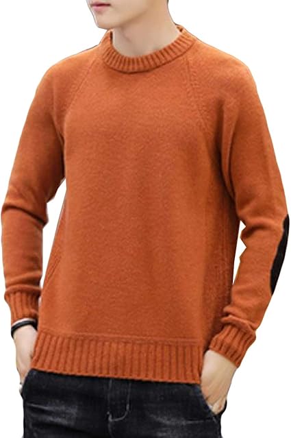 Amazon Aisaidunセーター メンズ ニット セーター かっこいい 秋 冬 ラウンドネック メンズ カットソー セーター 長袖 プルオーバー インナー メンズ カジュアル トップス セーター 通販