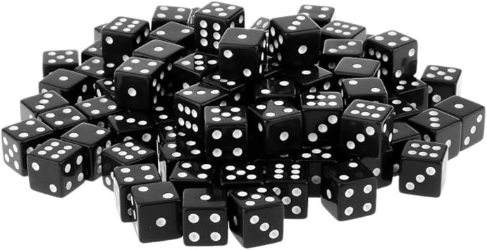 Generic Lot 100pcs Des A Jouer Jeu De Societe En Acrylique Spot Dices 16mm Noir Amazon Fr Jeux Et Jouets Generic Lot 100pcs Des A Jouer Jeu De Societe En Acrylique Spot Dices 16mm Noir Amazon Fr Jeux Et Jouets
