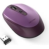 Wireless Mouse, TeckNet Omni Mini 2.4G Wireless Portable Mobile Computer Mouse Mice With 18 Month Battery Life, 2000 DPI 3 Adjustment Levels, USB Nano Receiver, Auto Sleeping Design