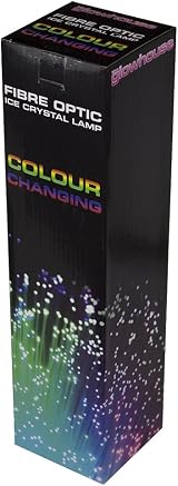 The Glowhouse Fibre Optic Ice Crystal Lamp Multi-Colour LEDs Batteries Included view 9