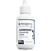 Metagenics Vitamin D3 Liquid Supplement - High Absorbency & Easy to Swallow Liquid Vitamin D3 for Bone Health & Immune Support* - Suitable for Kids - 2 fl oz - 2,275 Servings