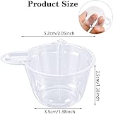 Pinenuts 60 Pack 40ml Urine Collection Cups Disposable Plastic view 8
