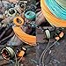 Maxcatch Fly Fishing Line (Weight Forward, Floating) and Fly Line Combo with Backing Leader and Tippet (1F/2F/3F/4F/5F/6F/7F/8F/9F/10F) (Fly Line Satin Orange, WF9F 100FT)