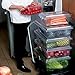 Rubbermaid Commercial Products Polycarbonate Food Storage Box/Tote 8.5 Gallon Clear for Restaurant/Kitchen/Cafeteria