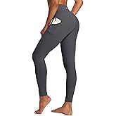 IUGA High Waist Yoga Pants with Pockets, Leggings for Women Tummy Control, Workout Leggings for Women 4 Way Stretch