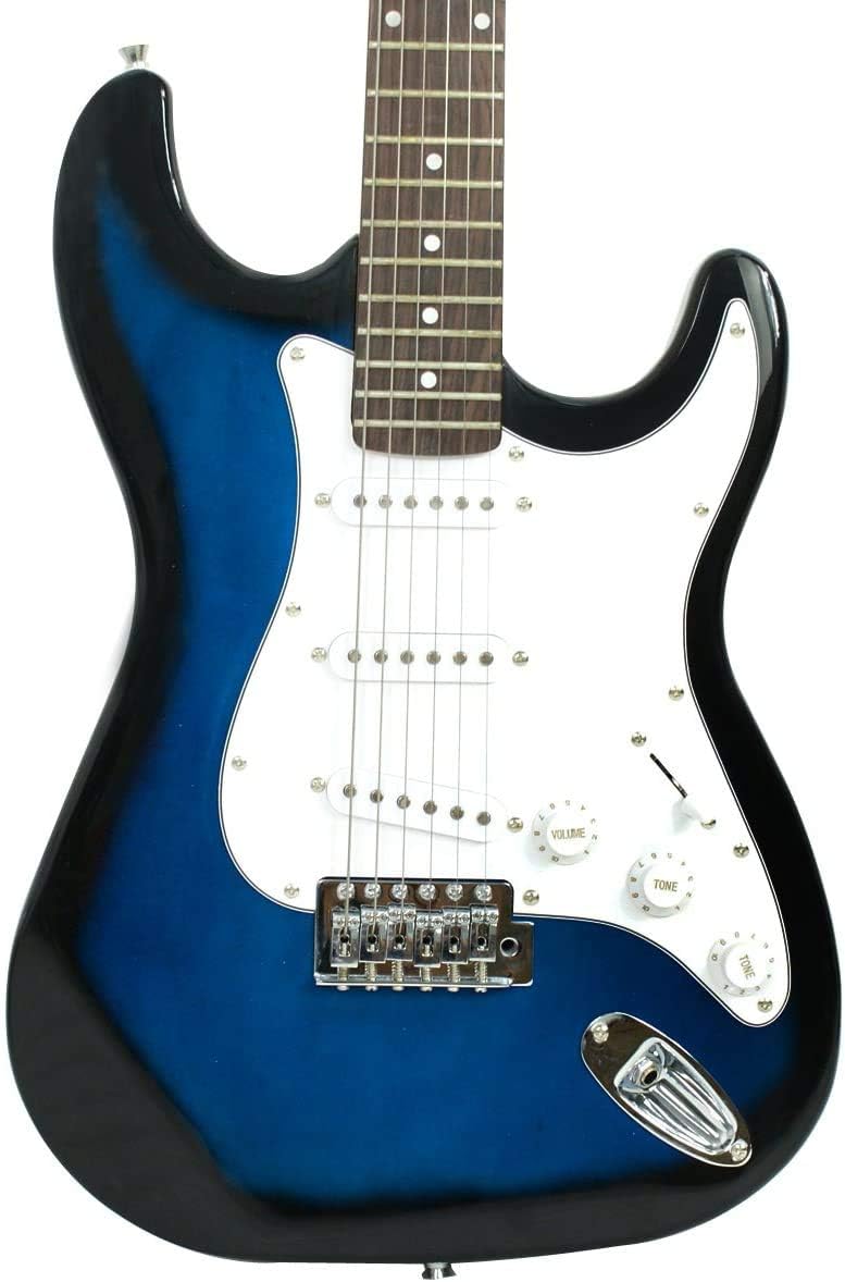 Full Size Electric Guitar With Amp
 - Amazon Com Smartxchoices 39 Electric Guitar Full Size Blue Beginner Guitar With 10w Amp Case And Accessories Pack For Starter Musical Instruments