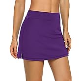 LouKeith Tennis Skirts for Women Golf Athletic Activewear Skorts Mini Summer Workout Running Shorts with Pockets