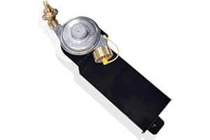 GERTRDTI 64865 Gas Grill Valve Regulator, Compatible with Weber Gas Grill Parts: Q2000/Q2200 Series 53060001, 54060001, 54060301, 396002, 566001, 566002, Grill Regulator for Weber