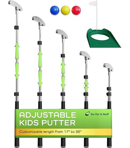 Amazon.com : 21 Pcs Adjustable Golf Putters Set 6 Two Way Mini