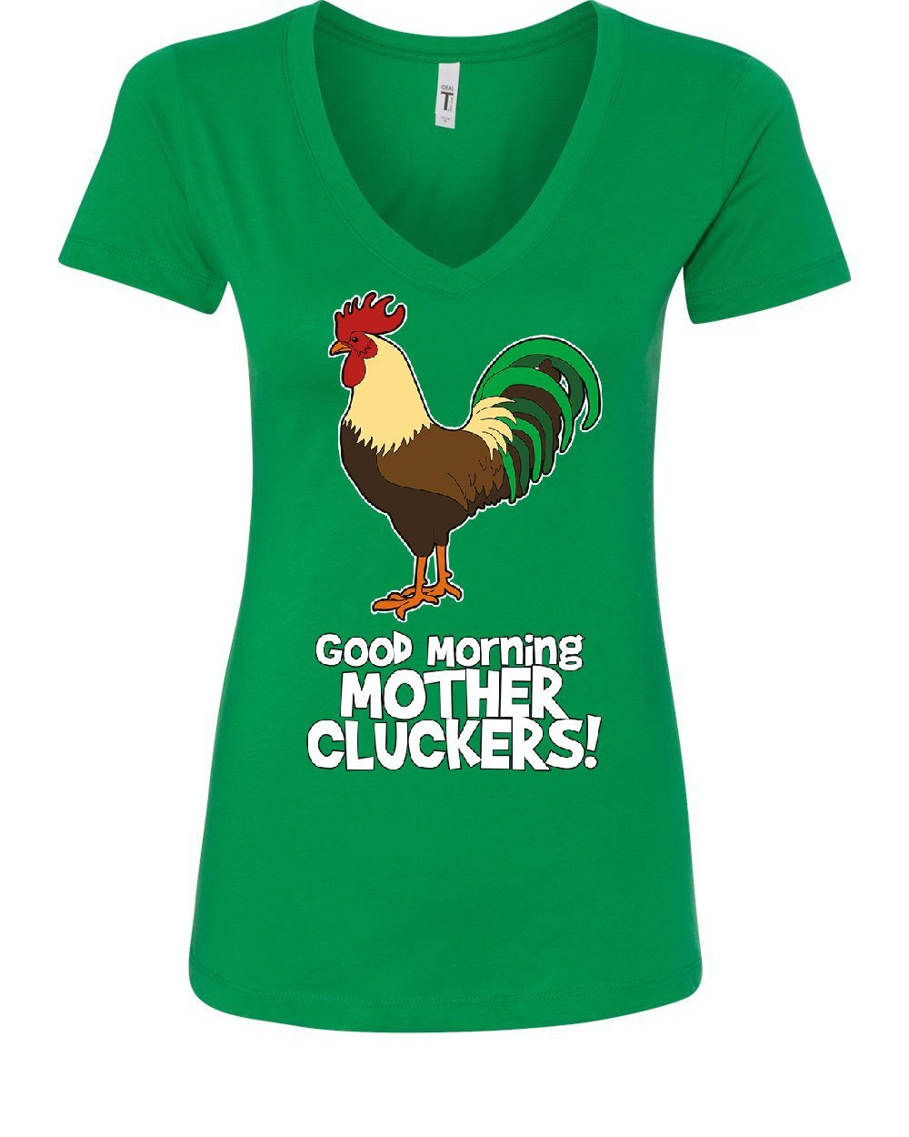 Good Morning Mother Cluckers T-shirt Funny Adult Humor Rooster